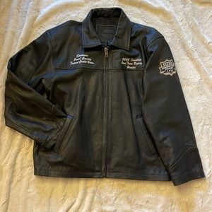Men’s Black Leather Jacket
